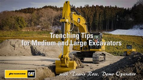 trenching tips for excavators